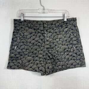 Anthropologie Level 99 Shorts 30 Green Clamshell Chino Workwear Zipped‎ Pockets